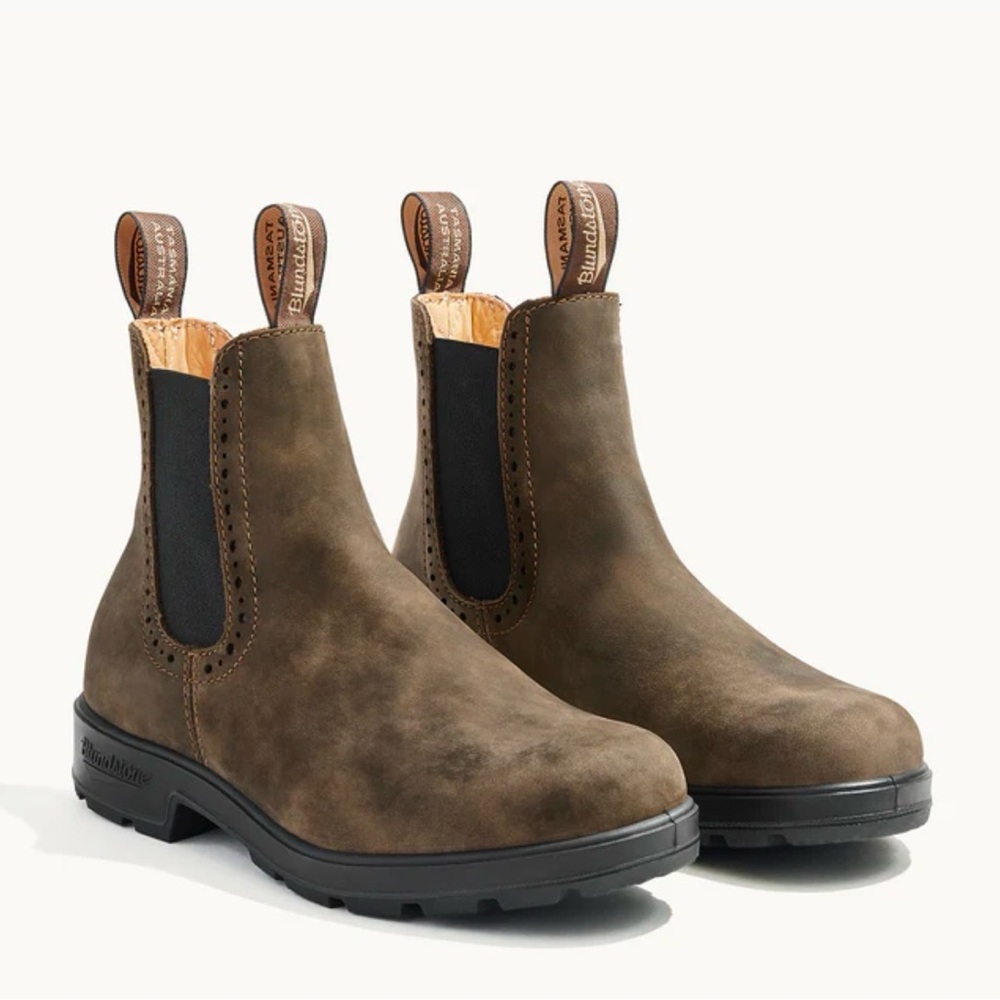 Blundstone Brown Leather Boots (used!)